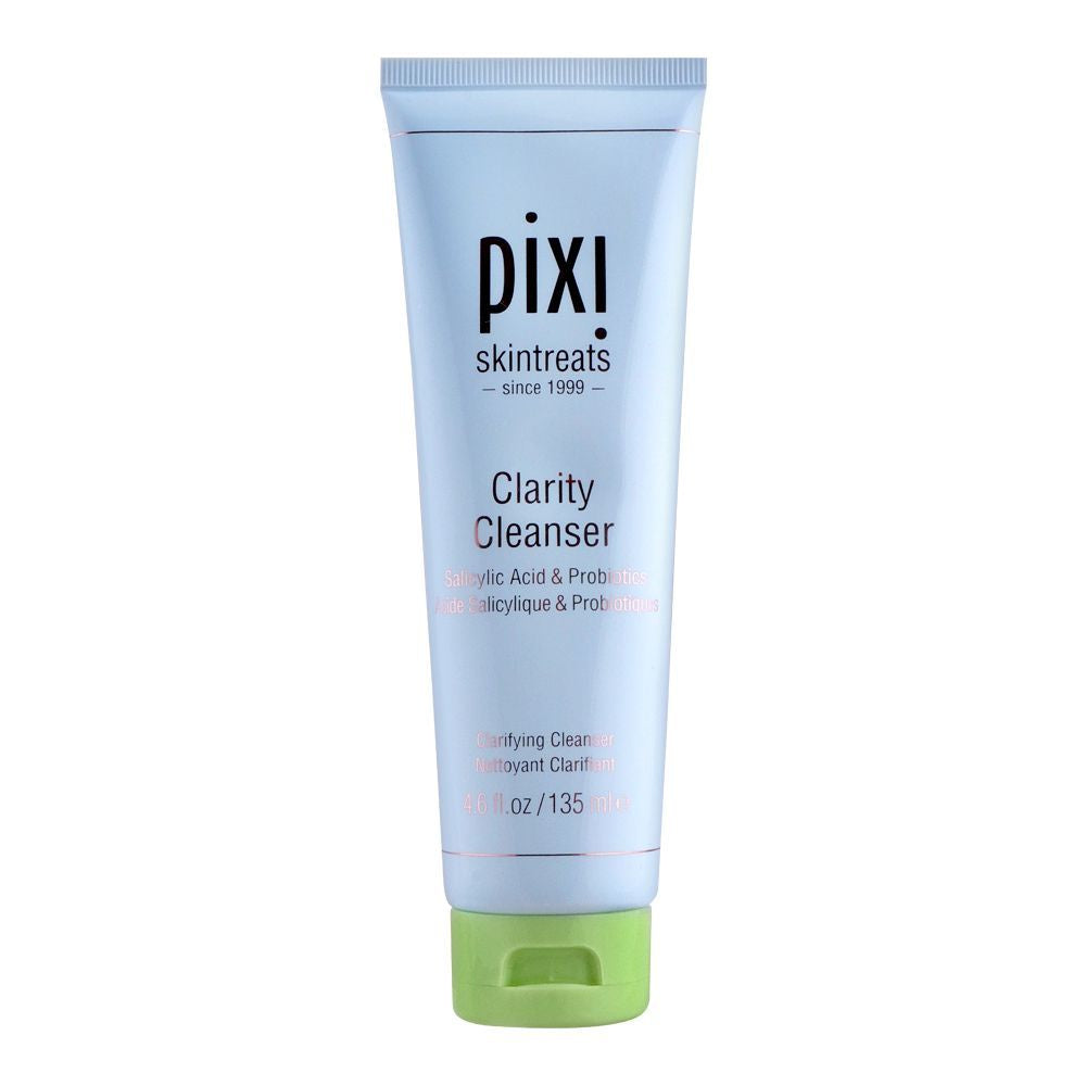 Pixi Clarity Cleanser Clarifying Salicylic Lactic Glycolic Acid Probiotics Facial Cleansing Exfoliating