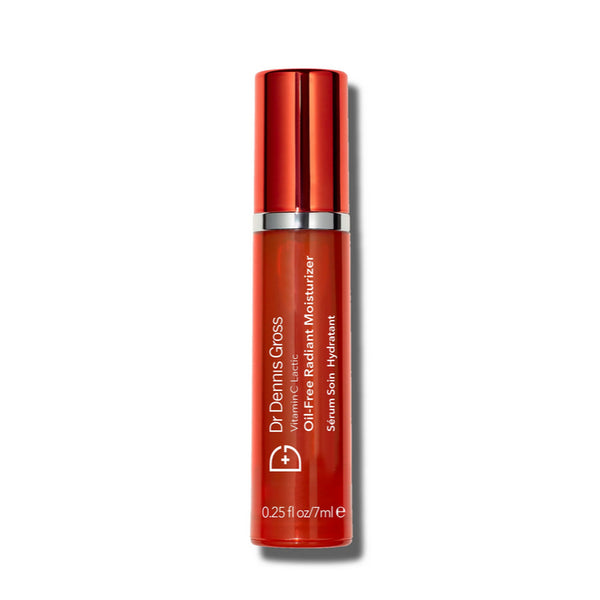 Dr Dennis Gross Vitamin C Lactic Oil-Free Moisturizer Deluxe Sample Trial Travel Acid Brightening Toning Moisturiser