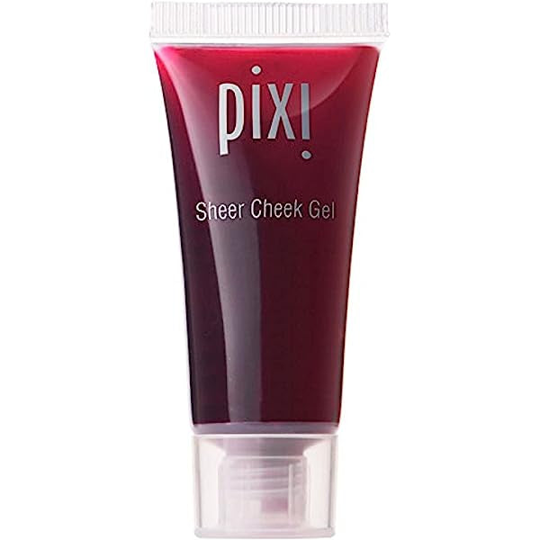 Pixi Sheer Cheek Gel Flushed Stain Tint Blush Face Red Natural