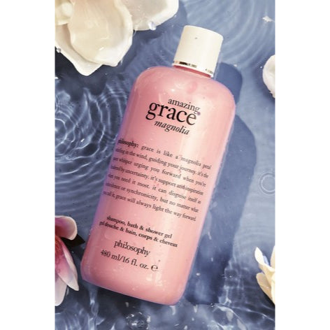 Shampoo Bath Shower Gel Hair Body 480ml Melon Amazing Grace Ballet Vanilla Raspberry Sorbet Coconut Cinnamon Philosophy