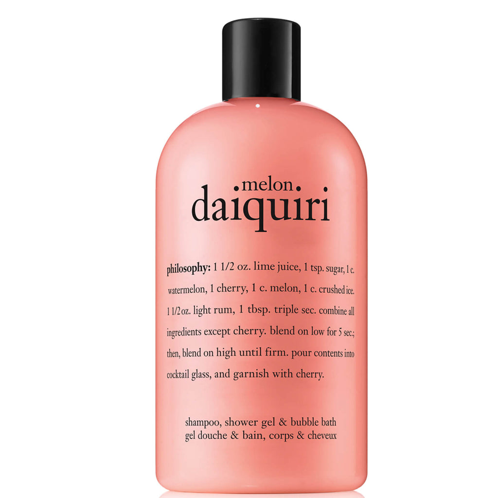 Shampoo Bath Shower Gel Hair Body 480ml Melon Amazing Grace Ballet Vanilla Raspberry Sorbet Coconut Cinnamon Philosophy