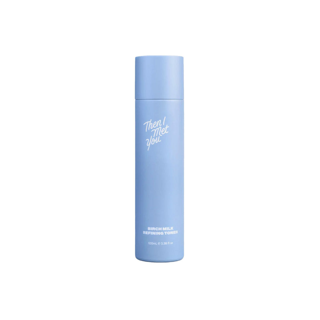 Then I Met You Birch Milk Refining Toner Juice Glycolic Lactic Acid Exfoliator Squalane