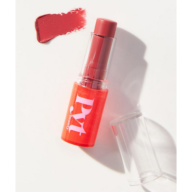 PYT Beauty So Extra Tinted Lip Balm Tint Stain Treatment Moisturiser Smooth Satin Pink Nude Rose Neutral Beige Oil