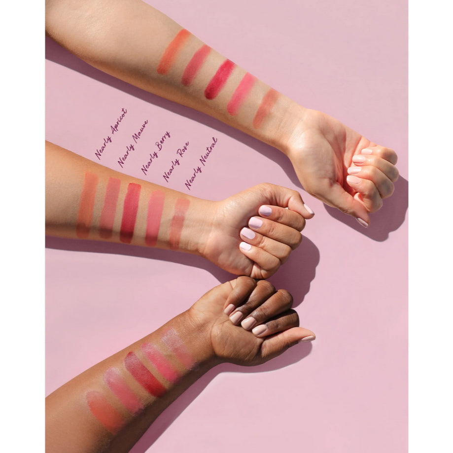 Rare Beauty Stay Vulnerable Melting Blush Cheek Liquid Cream Balm Coral Berry Pink Neutral Natural Flush Rose Peach