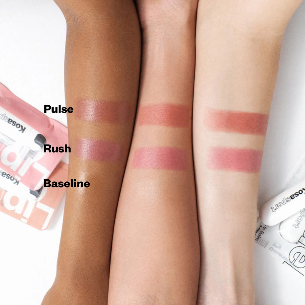 Kosas Kosasport LipFuel Lip Balm Hyaluronic Acid Tinted Tint Stain Gel Mint Pink Stick