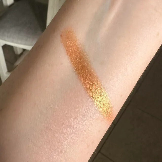 Natasha Denona Golden Palette ORO 201M Shimmer Cream Compact Powder Gold Metallic Eyeshadow Shadow Travel Mini Yellow