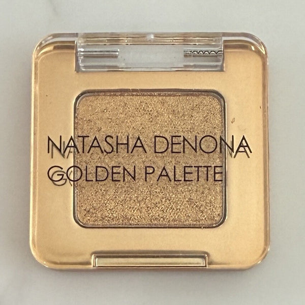 Natasha Denona Golden Palette ORO 201M Shimmer Cream Compact Powder Gold Metallic Eyeshadow Shadow Travel Mini Yellow