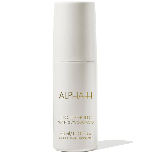 Alpha-H Liquid Gold Exfoliating Treatment 5% Glycolic Acid Brightening Proteins AHA Lines Peel Moisturiser Serum Travel