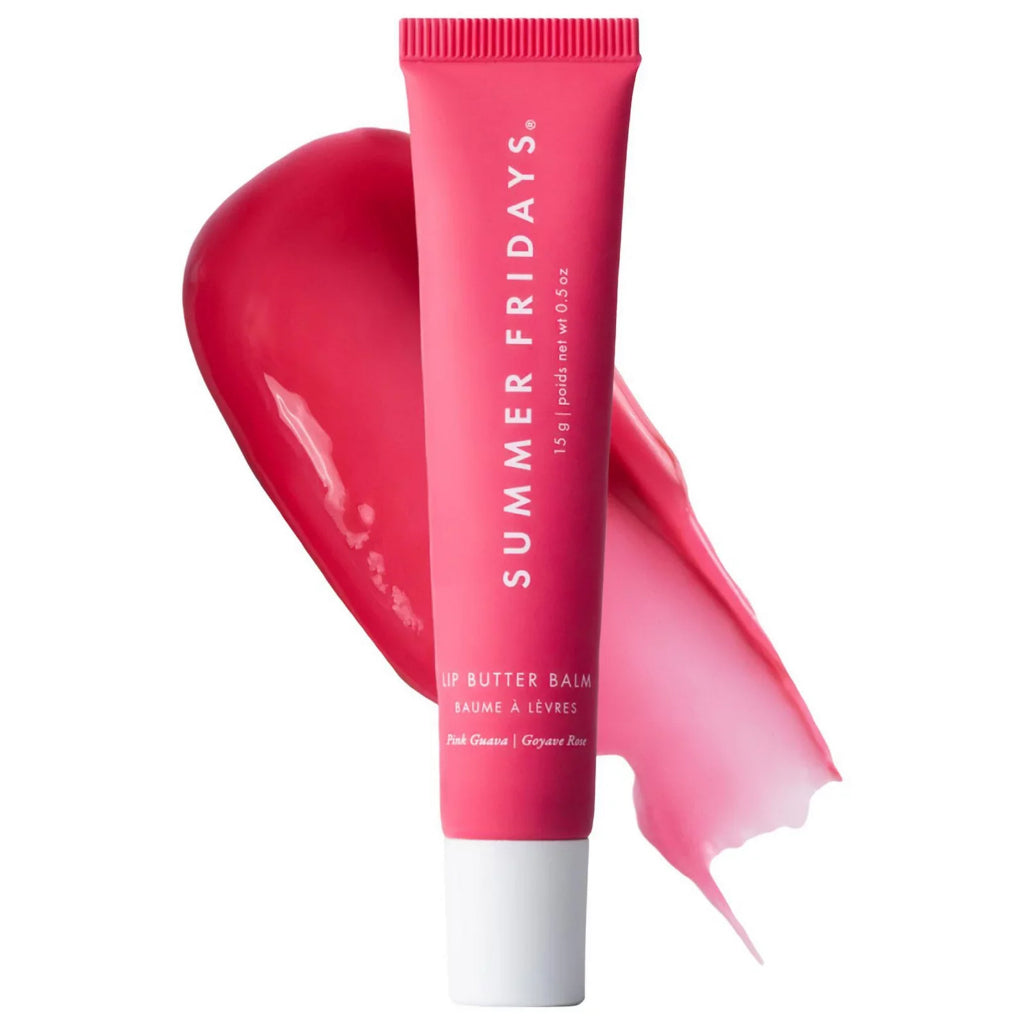 Summer Fridays Lip Butter Balm Gloss Tint Mask Vegan Night Sleeping Brown Pink Cherry Cocoa Coffee Vanilla Beige Mint