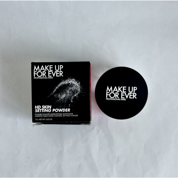 MAKE UP FOR EVER HD Skin Setting Loose Powder Matte Waterproof Clay Shine Pores Blurring Sample Travel