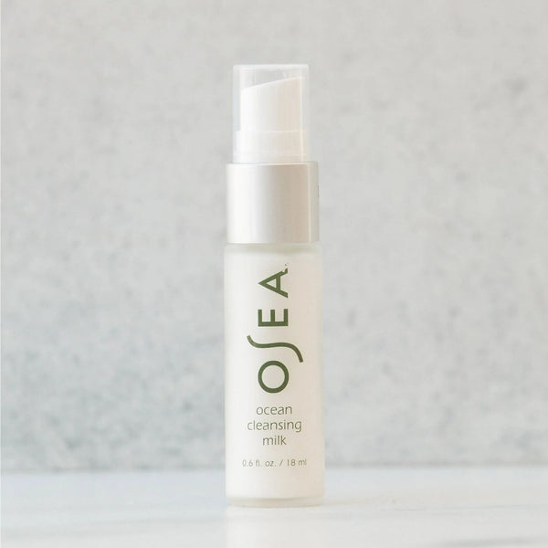 OSEA Ocean Cleansing Milk Gentle Cream Cleanser Sensitive Witch Seaweed Glycerin Dry Moisturiser Remover Travel Sample