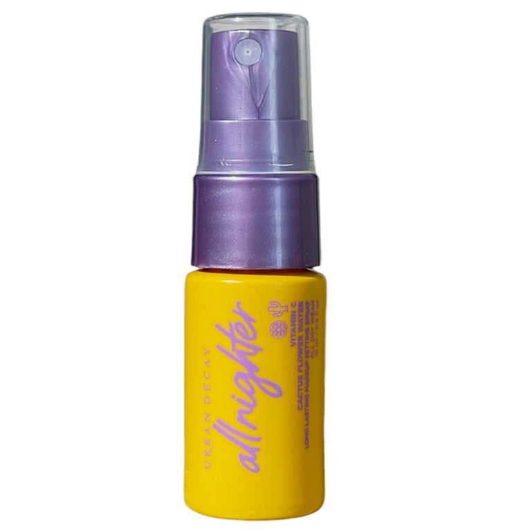 Urban Decay All Nighter Vitamin C Hydrating Setting Spray Cactus Travel Waterproof Fixing Mist Brightening Highlighter