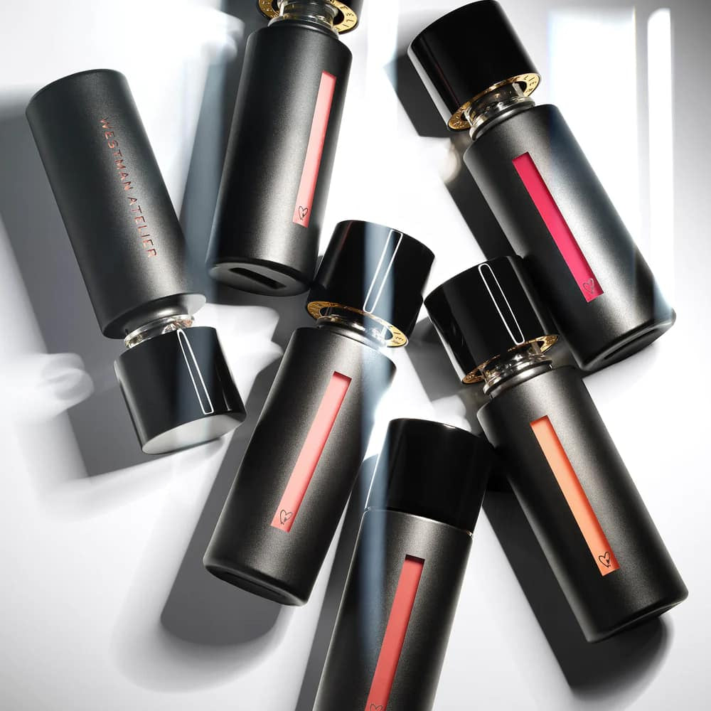 Westman Atelier Squeaky Clean Liquid Lip Balm Moisturiser Tint Shine Gloss Treatment Butter Oil Pink Natural Nude Red