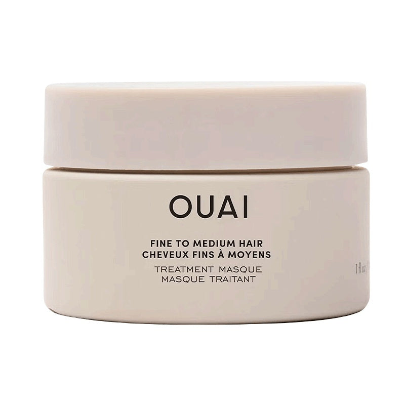 OUAI Hair Treatment Masque Mask Repair Moisturiser Damage Frizz Conditioner Fine Thick Oils Butter Keratin Panthenol