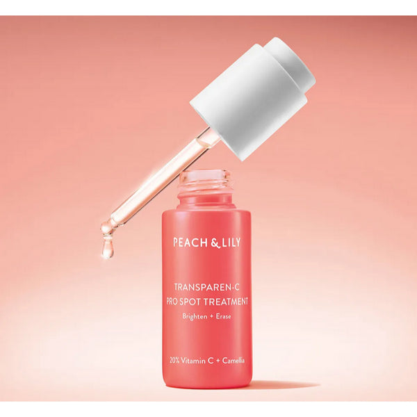 Peach & Lily Transparen-C Pro Spot Treatment Serum Essence Vitamin C E Ferulic Kojic Camellia Brightening Whitening