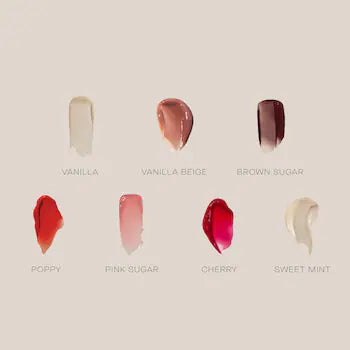 Summer Fridays Lip Butter Balm Gloss Tint Mask Vegan Night Sleeping Brown Pink Cherry Cocoa Coffee Vanilla Beige Mint