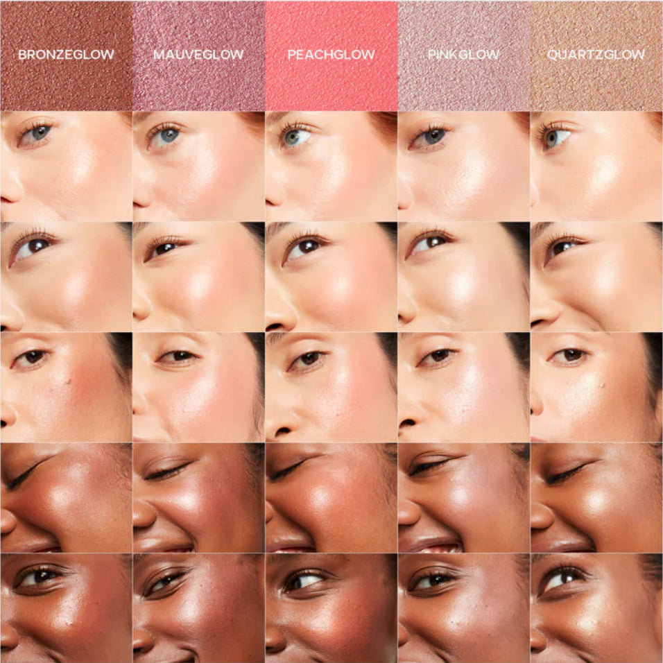 Saie Glow Sculpt Multi-Use Cream Highlighting Blush Bronzer Contour Bronze Mauve Pink Peach Warm Highlighter