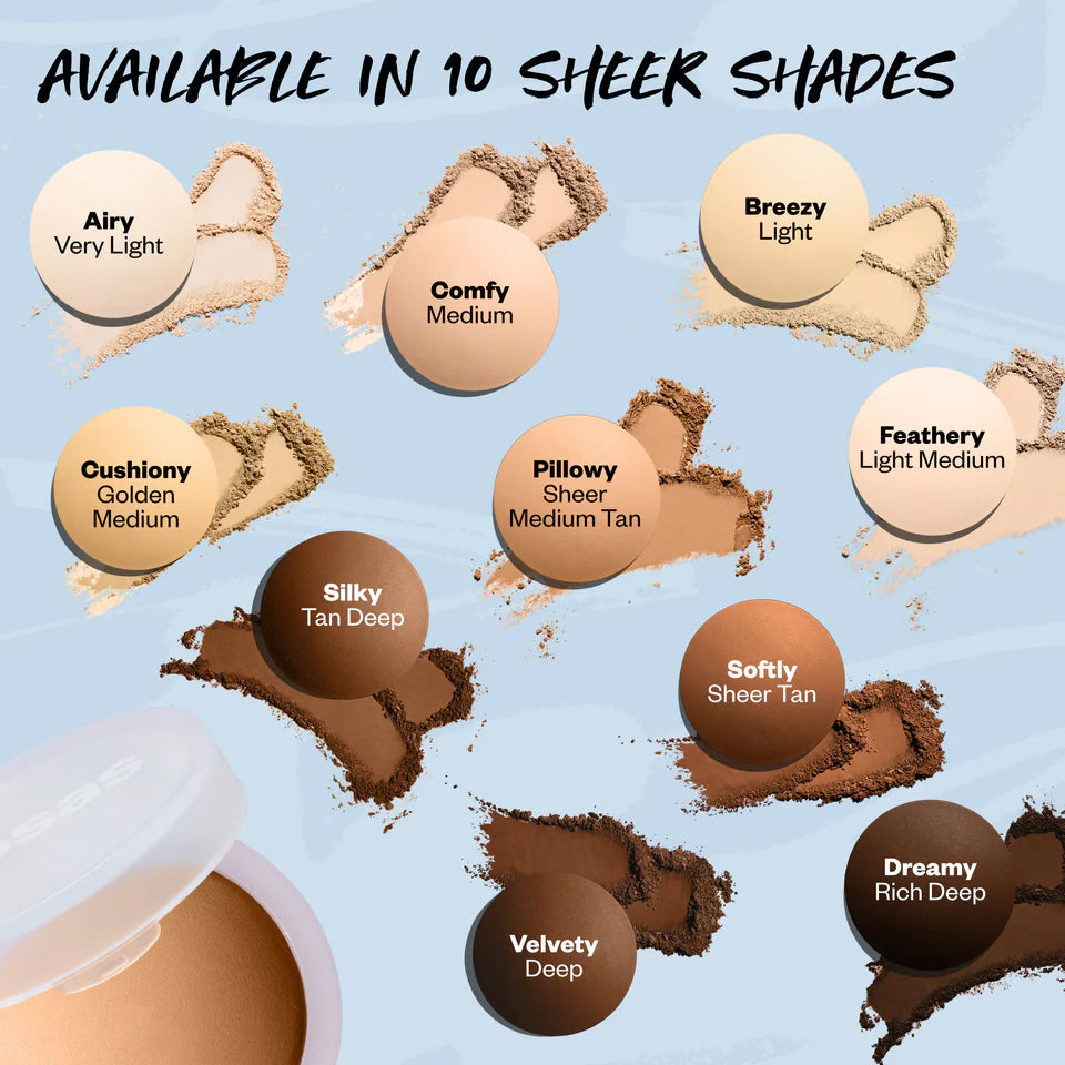 Kosas Cloud Set Baked Setting Smoothing Pressed Sheer Translucent Finishing Powder