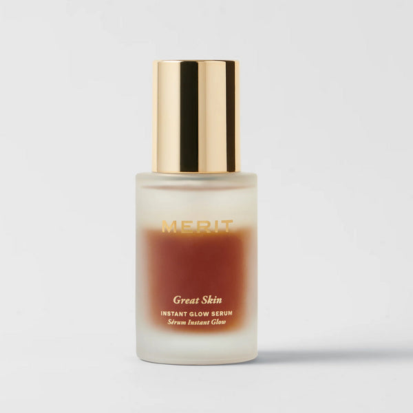 MERIT Great Skin Instant Glow Serum Essence Emulsion Hyaluronic Niacinamide Base Primer Moisturiser Brightening