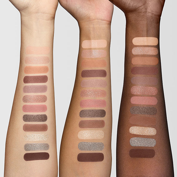 Makeup By Mario Ethereal Eyes Eyeshadow Palette Eye Shadow Matte Metallic Glossy Shimmer Neutral Brown Smoky Holiday