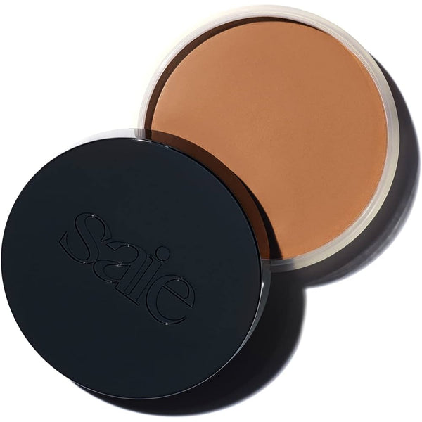 Saie Sun Melt Cream Balm Bronzer Glow Contour Highlighter Fair Peach Gold Neutral Warm Eyeshadow Eye Shadow