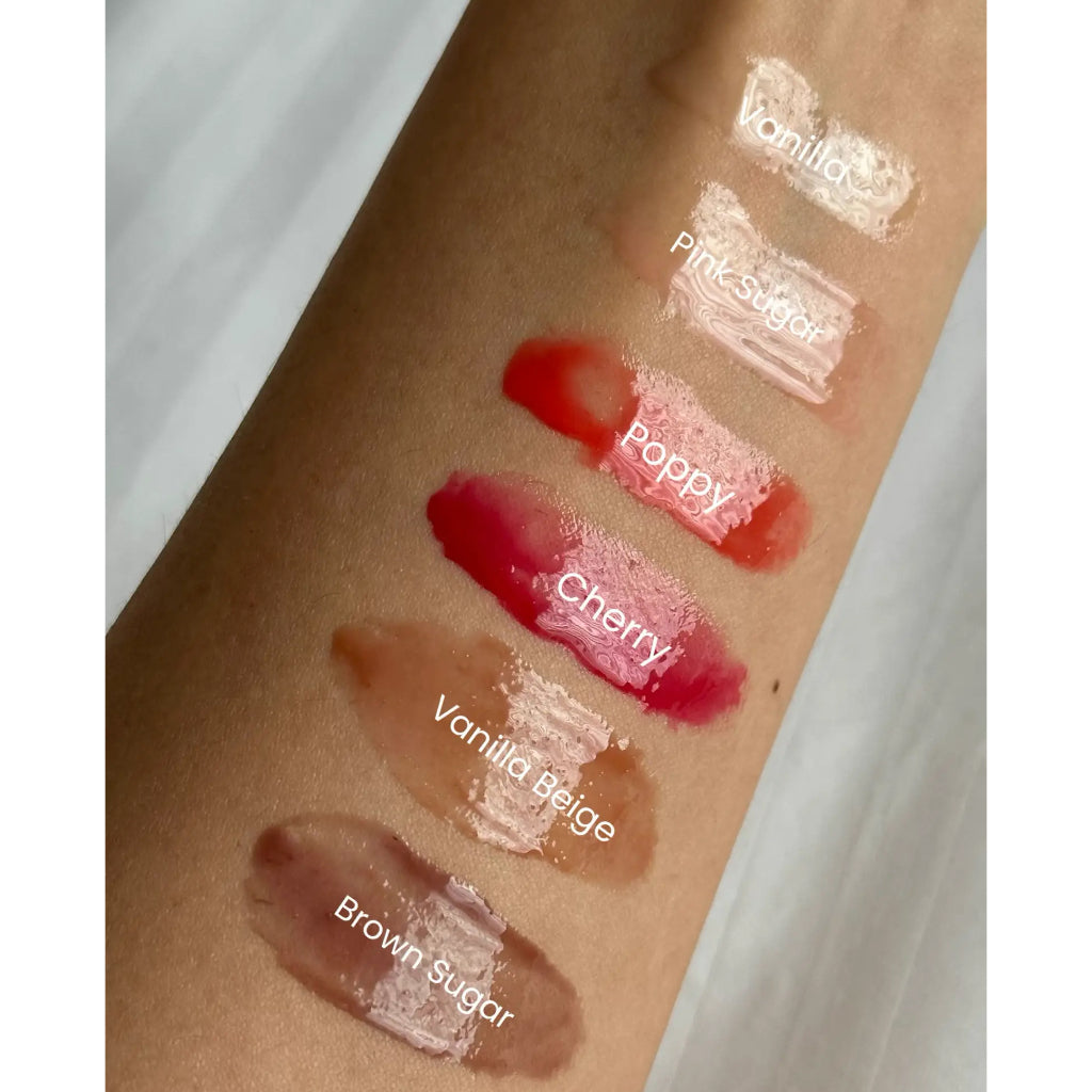 Summer Fridays Lip Butter Balm Gloss Tint Mask Vegan Night Sleeping Brown Pink Cherry Cocoa Coffee Vanilla Beige Mint