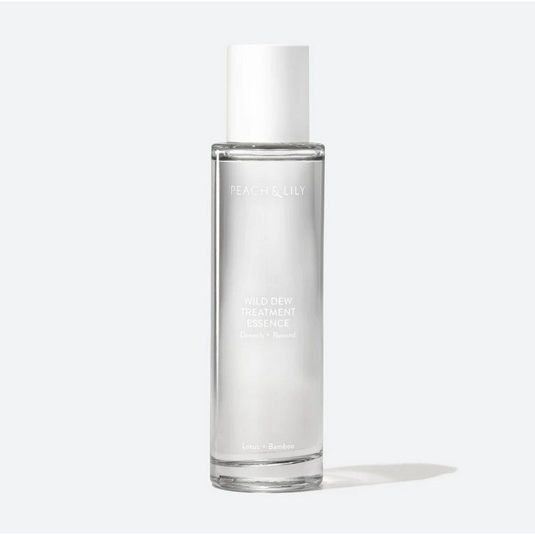 Peach & Lily Wild Dew Treatment Essence Serum Emulsion Toner Niacinamide Yeast Brightening Floral