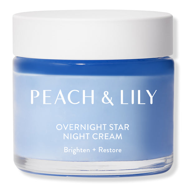 Peach & Lily Overnight Star Night Cream Moisturiser Sleeping Mask Pack Brightening Niacinamide Hyaluronic Peptide