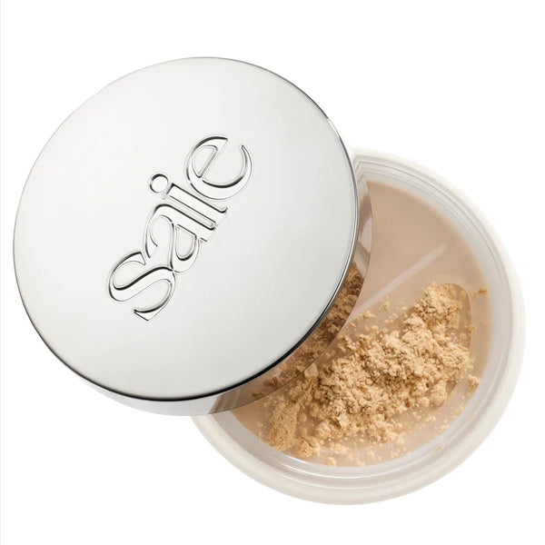 Saie Airset Radiant Loose Setting Powder Blotter Translucent Medium Deep Fixing Baking