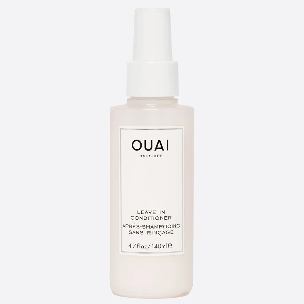 OUAI Leave In Conditioner Travel Deluxe Hair Primer Protectant Mist Spray Bottle