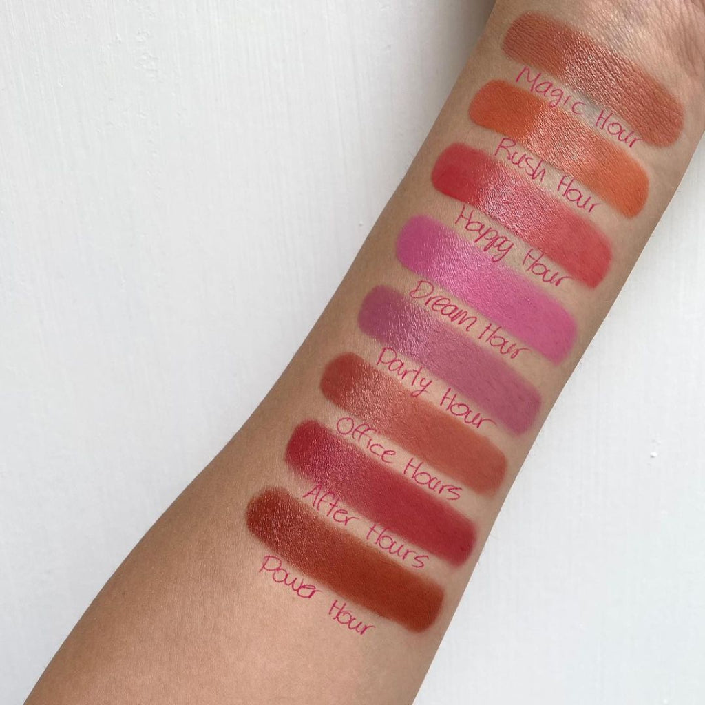 Tower 28 BeachPlease Cream Blush Lipstick Cheek Tinted Pink Rosy Nude Peach Compact