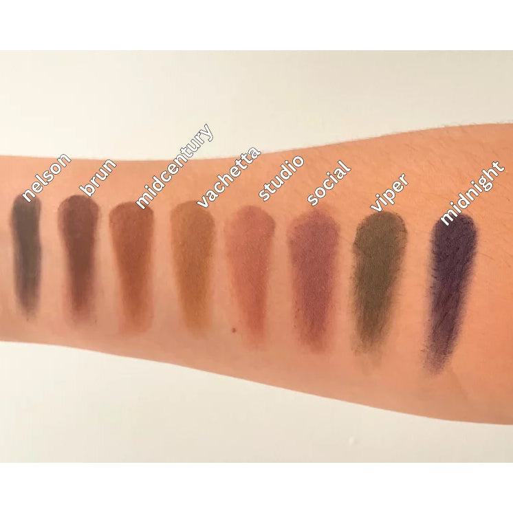 MERIT Solo Shadow Matte Eye Color Colour Eyeshadow Single Neutral Purple Fall Green Blue Brown Cream Powder