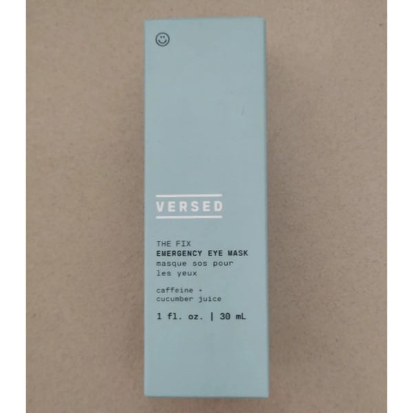 Versed The Fix Emergency Eye Mask Gel Caffeine Cucumber Sleeping Overnight Cooling Undereye Dark