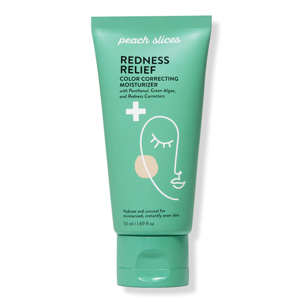 Peach Slices Lily Redness Relief Color Correcting Moisturizer Moisturiser Cream Tinted Concealer Foundation Panthenol