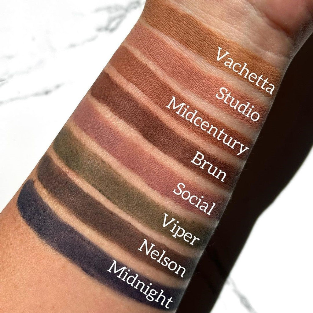 MERIT Solo Shadow Matte Eye Color Colour Eyeshadow Single Neutral Purple Fall Green Blue Brown Cream Powder