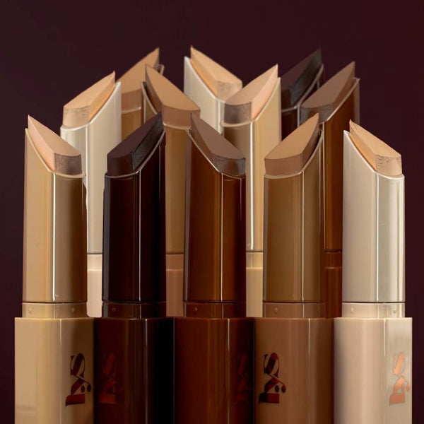 LYS Triple Fix Blurring Skin Tint Foundation Stick Serum Primer Natural Medium Concealer Tea Rosehip Watermelon