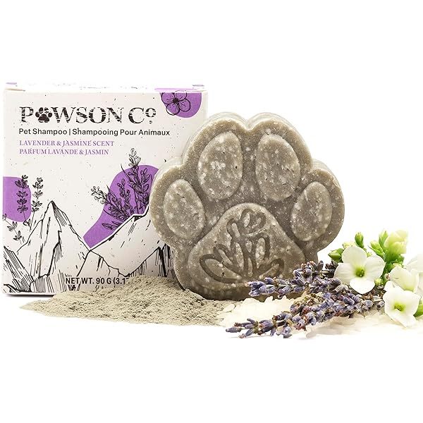 Viori Pawson Pet Dog Animal Shampoo Wash Rice Water Soap Bar Furry Fur Clay Floral Jasmine Lavender Orchid Scented Rose
