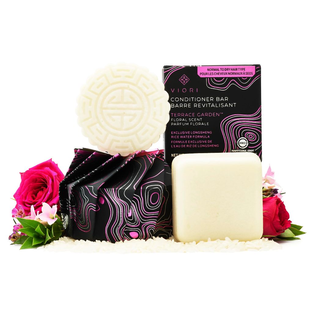 Viori Hair Longsheng Rice Water Shampoo Conditioner Bar Stick Wash Solid Natural Travel Oily Dry Normal Sensitive Itchy