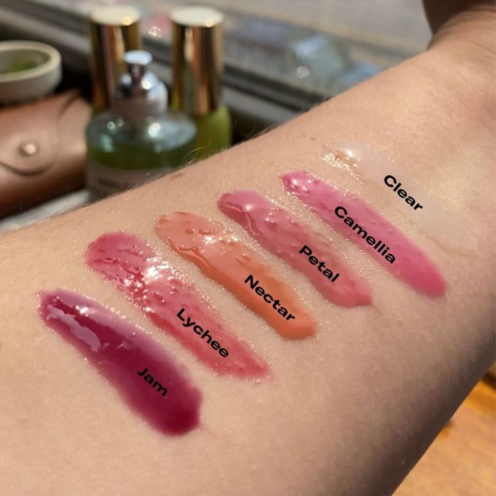 Naturium Phyto-Glow Phyto Glow Clear Tinted Lip Balm Butter Treatment Moisturiser Sheer Gloss Vanilla Pink Squalane