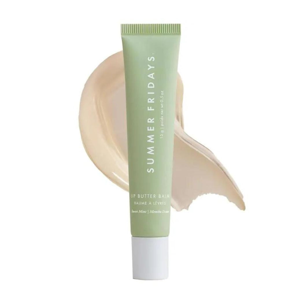 Summer Fridays Lip Butter Balm Gloss Tint Mask Vegan Night Sleeping Brown Pink Cherry Cocoa Coffee Vanilla Beige Mint