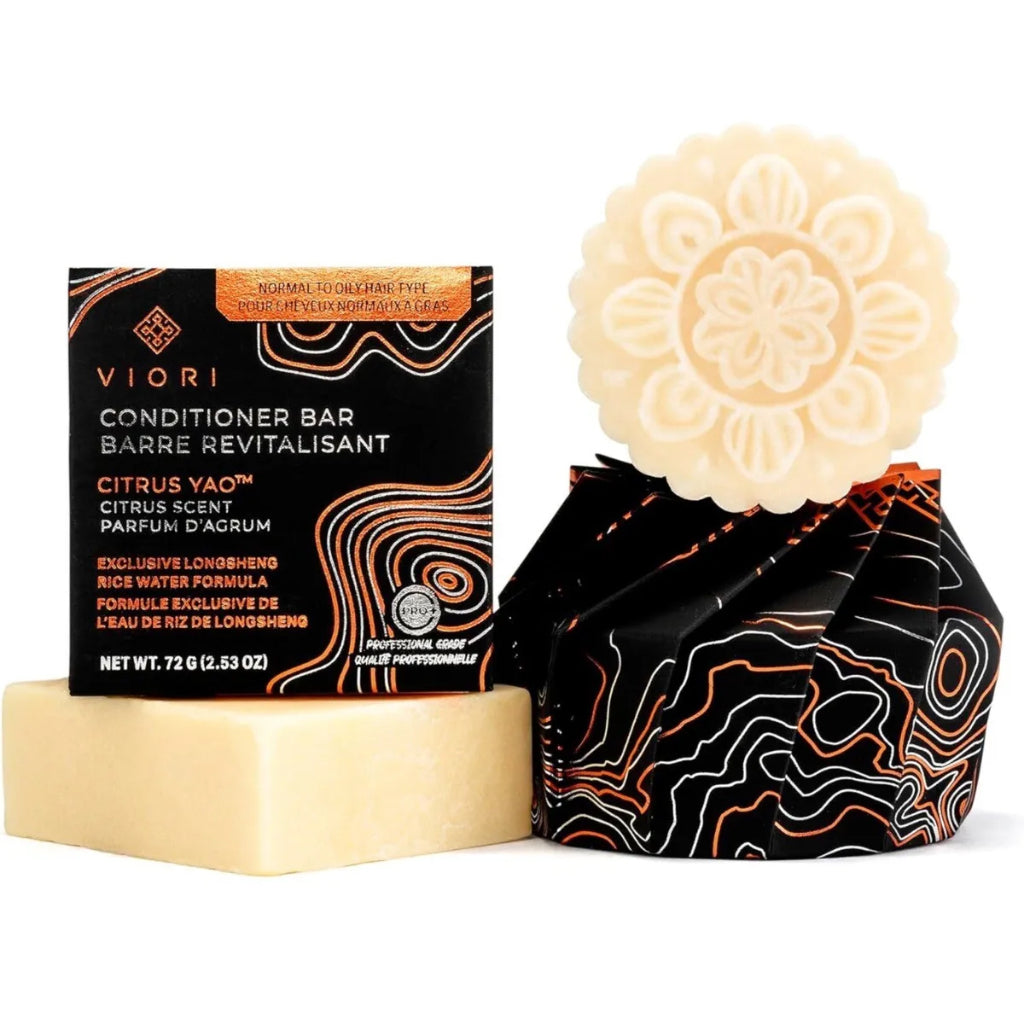 Viori Hair Longsheng Rice Water Shampoo Conditioner Bar Stick Wash Solid Natural Travel Oily Dry Normal Sensitive Itchy