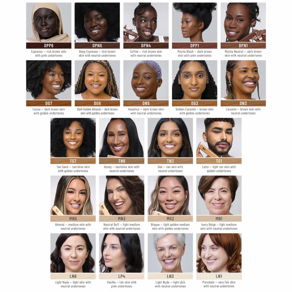 LYS Triple Fix Blurring Skin Tint Foundation Stick Serum Primer Natural Medium Concealer Tea Rosehip Watermelon