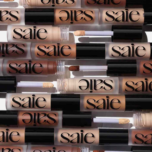 Saie Slip Tint Radiant All Over Cream Liquid Concealer Medium Niacinamide Glycerin Corrector Eye Foundation Base