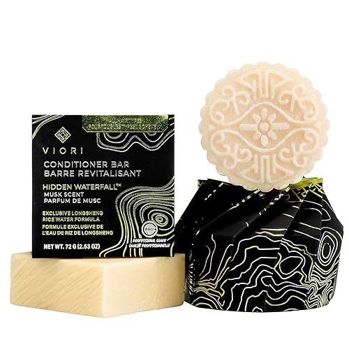 Viori Hair Longsheng Rice Water Shampoo Conditioner Bar Stick Wash Solid Natural Travel Oily Dry Normal Sensitive Itchy