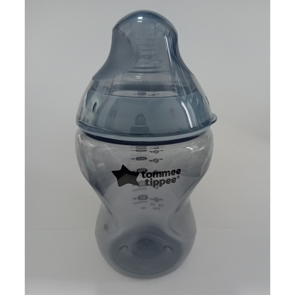 Tommee Tippee Closer to Nature Natural Start Colour Baby Bottle BPA Pack Milk Clear Bottles Set Gift