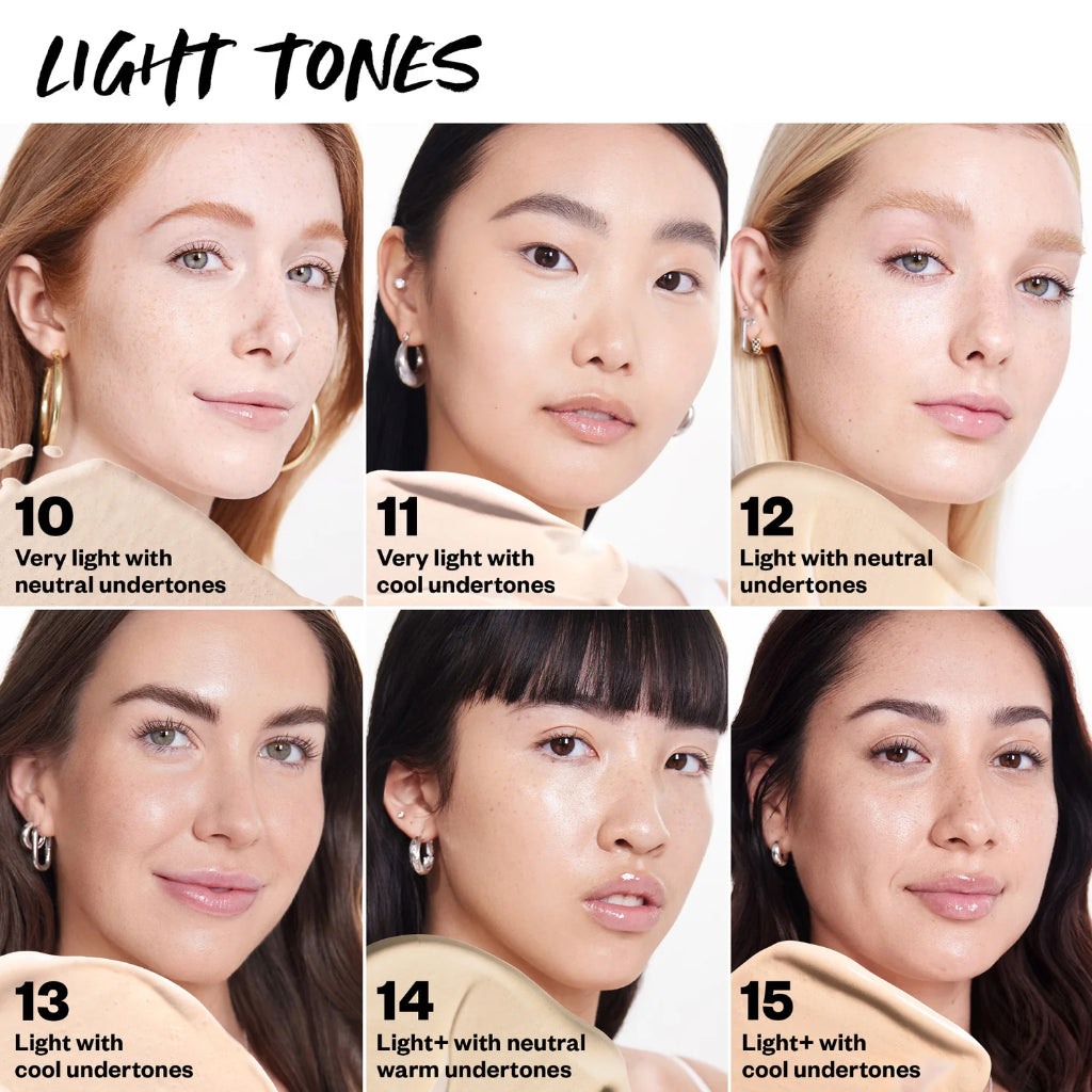 Kosas BB Burst Hydrating Tinted Gel Cream Base Foundation Liquid Sheer Peptides Collagen Moisturiser Zinc Light