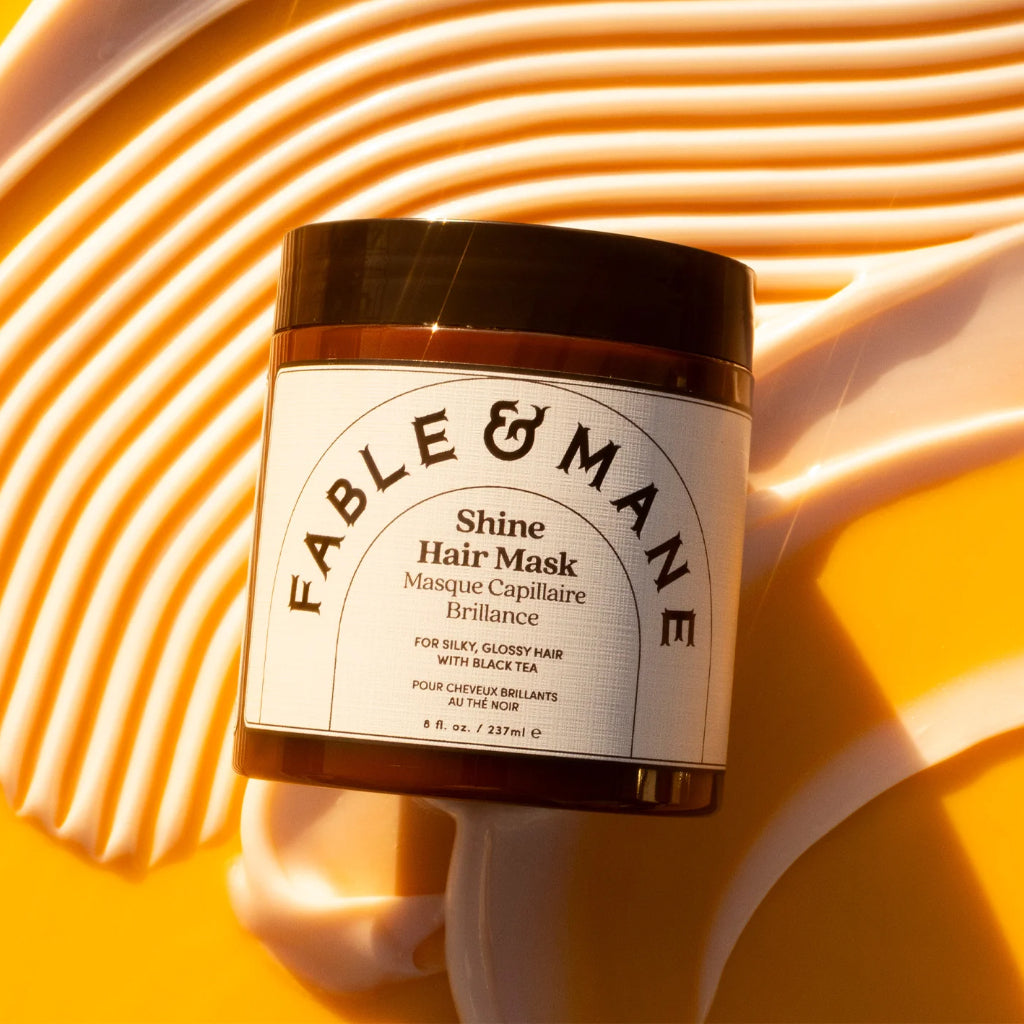 Fable Mane Shine Hair Mask Treatment Conditioner Chai Frizz Tea Dull Dye Colour Silky Repair Smoothening Softening