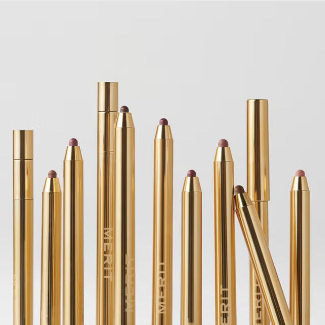 MERIT Signature Lip Liner Pencil Sheer Stick Jojoba Satin Lightweight Gel Shade Slick Sharpener Lipstick