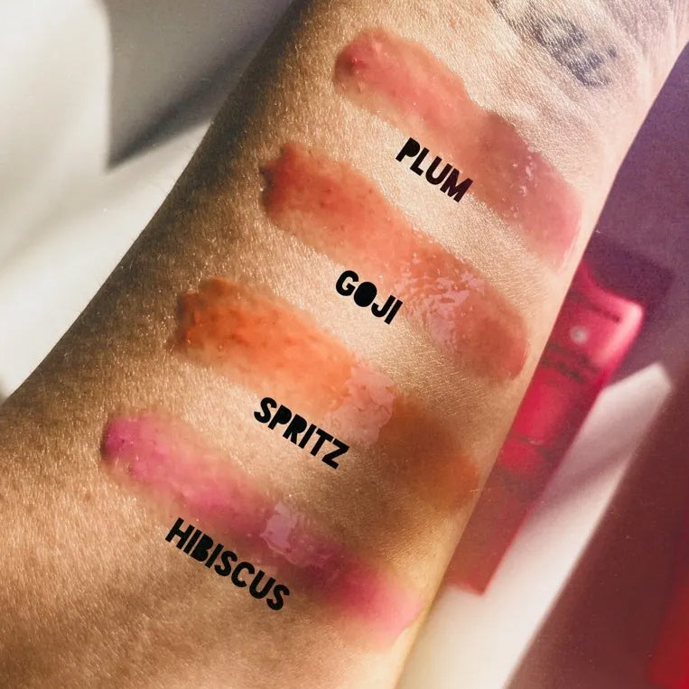 Naturium Phyto-Glow Phyto Glow Clear Tinted Lip Balm Butter Treatment Moisturiser Sheer Gloss Vanilla Pink Squalane