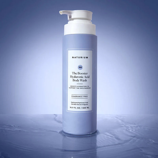 Naturium Booster Hyaluronic Acid Body Wash Shower Gel Cleanser Glycerin Vitamin B5 B12 Moisturiser Barrier Sensitive